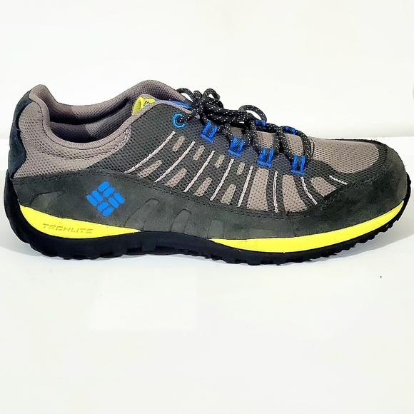 COLUMBIA TECH LITE OMNI GRIP HIKING SHOES. UNISEX MEN/YOUTH Sz:5 WOMENS Sz:7.5. - Picture 2 of 13